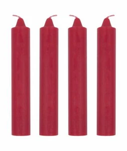 9"x1½ "Jumbo" Candles Pack of 4 Candles Unscented - Picture 1 of 8