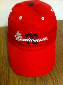 Gorra de béisbol Budweiser 76 Anheuser-Busch sombrero correa ajustable bordada - Imagen 1 de 4