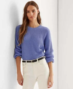 Lauren Ralph Lauren Blouson-Sleeve Sweater - Picture 1 of 6