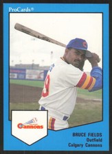 1989 ProCards Triple A   Bruce Fields #534 Calgary Cannons