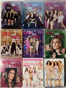Sex And The City - Complete Seasons 1-6 DVD Set & Movies - 1 & 2 *FREE SHIPPING* - Picture 1 of 21