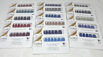 16 packs Color Street Nail Polish Strips New - Image 1 of 4