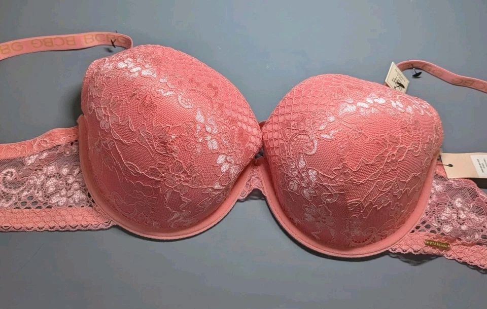 36 DD - Bra BCBGeneration Women’s Coral Lace Lift Support Bra  NWOT Adj. Straps - Image 1 of 4