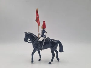 Gran Bretaña 7245 Blues & Royals Portador Estándar Montado a Mano Pintado - Imagen 1 de 9