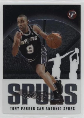 2003-04 Topps Pristine Tony Parker #9 HOF - Image 1 of 2
