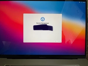 2019 Apple MacBook Pro 16 Inch A2141 MDM lock, read description - Afbeelding 1 van 13