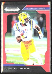 2019 Panini Prizm Draft Picks Prizms Red #71 Odell Beckham Jr. LSU Giants! - Picture 1 of 2