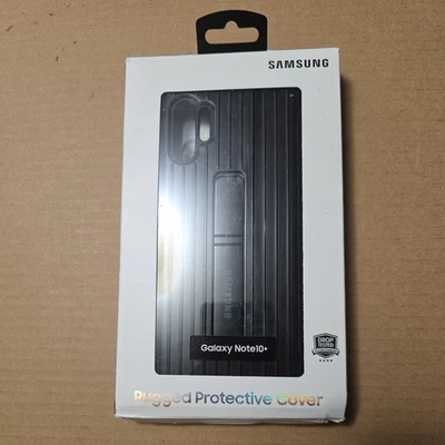 Capa protetora preta resistente original Samsung Galaxy Note10+ Plus - Imagem 1 de 4