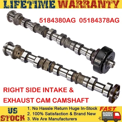 Right Side Intake & Exhaust Cam Camshaft For Dodge Grand Caravan 3.6L 2011-2016 - Image 1 of 4