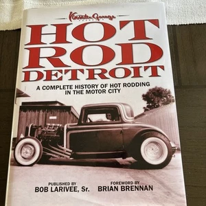 "Hot Rod Detroit" Hardcover Book Signed - Foto 1 di 6