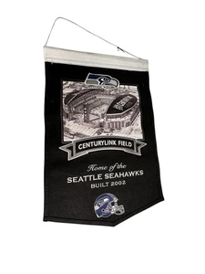 Seattle Seahawks (Centurylink Field) NFL Embroidered Stadium Collection Banner! - Picture 1 of 7
