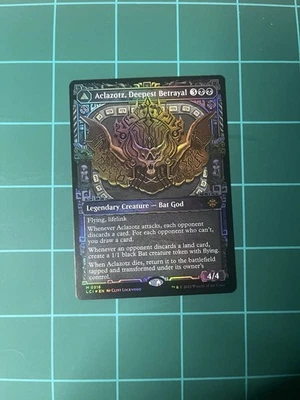 Magic MTG - Aclazotz, Deepest Betrayal (Showcase) Foil - Lost Caverns of Ixalan - Image 1 of 2