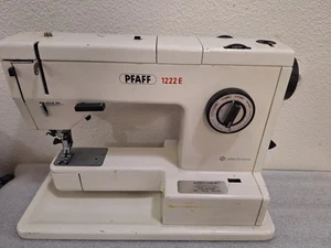 Máquina de coser Pfaff 1222E máquina de alta resistencia 1222-E sin pedal para piezas - Imagen 1 de 11
