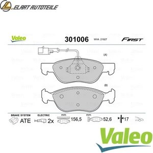 BREMSBELAGSATZ SCHEIBENBREMSE 301006 FÜR FIAT PUNTO COUPE BARCHETTA BRAVA 1.4L - Bild 1 von 9