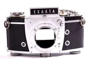 VINTAGE IHAGEE EXAKTA VX IIa SLR CAMERA BODY 1957-61 (PARTS OR REPAIR) - Picture 1 of 5