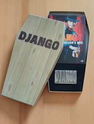 Django Trilogie (Teil 1-3) DVD, Uncut, FSK18, Sarg Box, limitiert, Franco Nero  - Bild 1 von 4