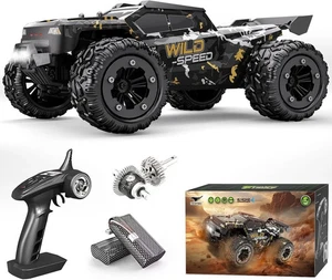 1/14 Brushless RC Cars for Adults Fast 60+ mph, RC Trucks 4x4 Offroad - Picture 1 of 7