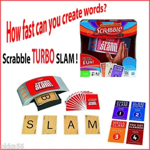 Brand New Scrabble Electronic Turbo Slam - How Fast Can You Create Words? - Picture 1 of 1