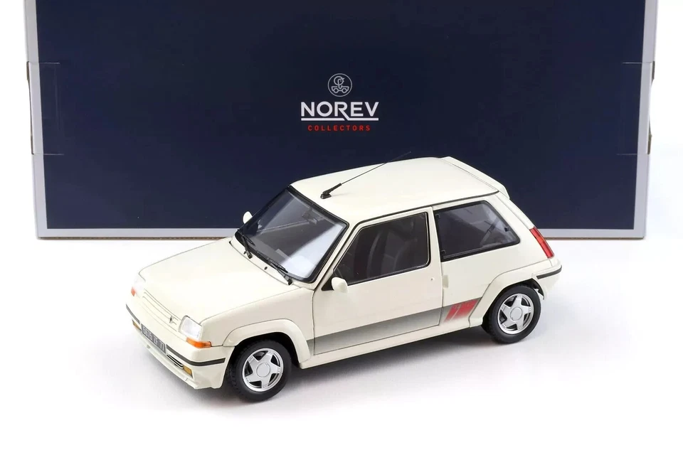 Renault Supercinq GT Turbo 1989 Panda White 1 18 NOREV 185206
