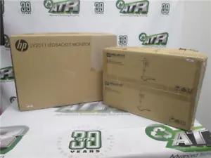 HP LED Monitor & Stand 20" 1080p 60Hz LV2011 + Mount-It! MI-1757 New in Box - Picture 1 of 4