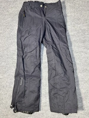 Pantalones de nieve Descente para mujer 6 forrados negros aislados esquí snowboard niñas Foto 1 de 4