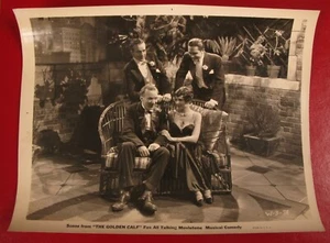 VINTAGE HOLLYWOOD MOVIE PHOTOGRAPH ACTOR ACTRESS STAR THE GOLDEN CALF COMEDY !! - Picture 1 of 1