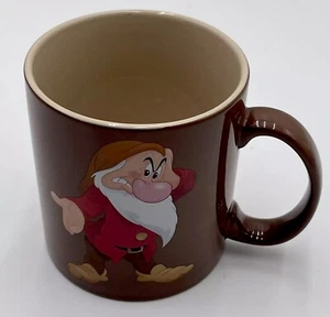Disney Grumpy Mug Snow White and the Seven Dwarfs 16 oz “This is My Happy Face!” - Picture 1 of 16