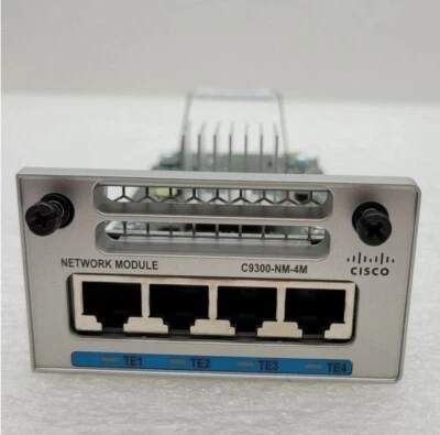 Cisco C9300-NM-4M Catalyst Network Module - Image 1 of 3