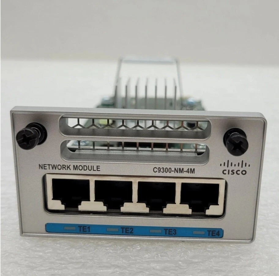 Cisco C9300-NM-4M Catalyst Network Module - Image 1 of 3