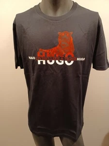Autentic Exsclusive TIGER print Hugo Boss Red LABEL Tshirt size XL - Picture 1 of 3