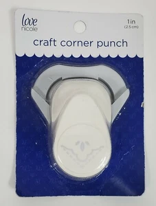 Eckstanzer 1 Zoll Handwerk Rund Liebe Nicole - Bild 1 von 6