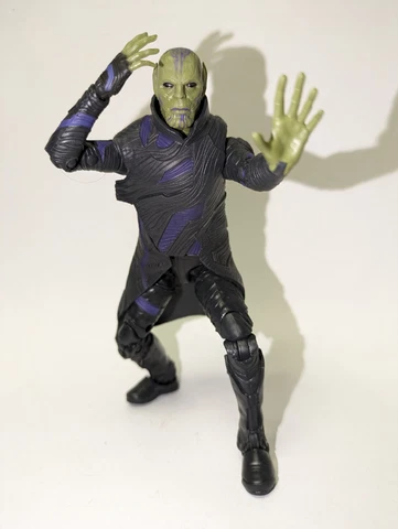 Hasbro Legends Captain Marvel Skrull Talos 6" Kree Sentry Series Secret Invasion Cover
