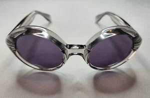 FACTORY900 RETRO FUTURE RF-013 COL. 840 ROUND CRYSTAL UNISEX SUNGLASS MADE JAPAN - Picture 1 of 12