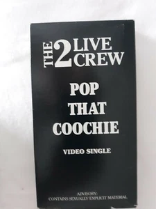 EIN SEHR SELTENES!!!! 2 LIVE CREW / POP THAT COOCHIE VIDEO SINGLE OHNE BEWERTUNG vhs Tonband - Bild 1 von 3