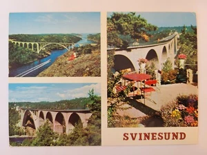 Norway Vintage Postcard Svinesund Bridge Norway To Sweden - Picture 1 of 2
