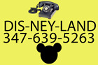 DISNEYLAND  D-I-S-N-E-Y-L-A-N-D Phone Number 10  Digit Vanity number. 347-639-52