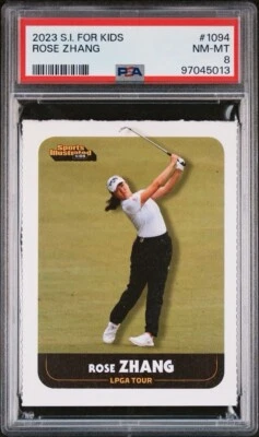 2023 SI for kids Rose Zhang LPGA Tour Golf Stanford #1094 PSA 8 - Image 1 of 3