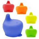 Sippy Cup Lids by - (5 Pack) – Spill Proof Silicone Sippy Lids That Fit Any C...