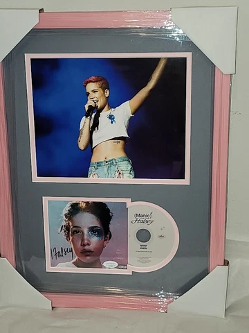 Halsey  Signed Autographed If I Can’t Have Love, I Want Power CD  JSA Framed Cover