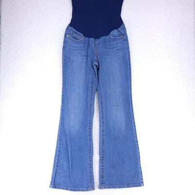 American Star Maternity Blue Jeans Womens Size M Low Rise Denim Casual Pants - Image 1 of 4