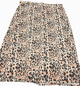 Maxi gonna spaccata stampa ghepardo di Ninexis 3X Cheetah Wild Thing elasticizzata - Foto 1 di 7