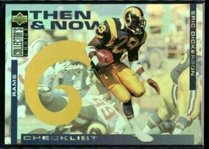 Collector's Choice 1994 #NNO Eric Dickerson entonces y ahora - Imagen 1 de 2