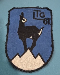 Parche de tela 61 de colección del ala de transporte aéreo de la Fuerza Aérea Alemana* - Imagen 1 de 3
