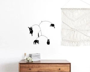 Raccoon Mobile Salty & Sweet Raccoon Modern Hanging Baby Mobile Nursery Decor - Picture 1 of 2