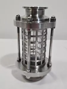 1.5" SS304 Tri Clamp Sanitary Sight Glass With Grid Protective Cover - Picture 1 of 12