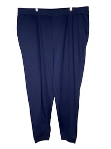 Isaac Mizrahi Live! 24/7 Stretch Strick Tailored Jogger A609961 Blau Größe Tall 2X - Bild 1 von 8