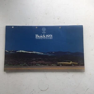 Buick 1971 Prospekt neuer Wertesatz - Bild 1 von 7