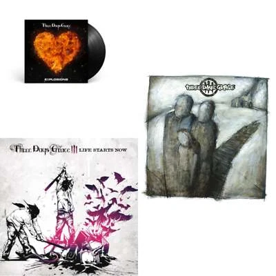 Three Days Grace - Explosions (140G) & Life Starts Now [New LP Vinyl Bundle] - Image 1 of 4