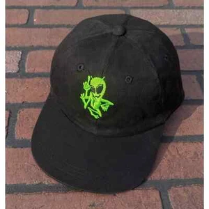 Newsboys Christian Rock Band Adjustable Strapback Dad Hat Cap Vintage 90s Alien - Picture 1 of 5