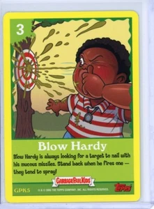 2005 Garbage Pail Kids ANS4 BLOW HARDY Game Card #GPK5 - Picture 1 of 2